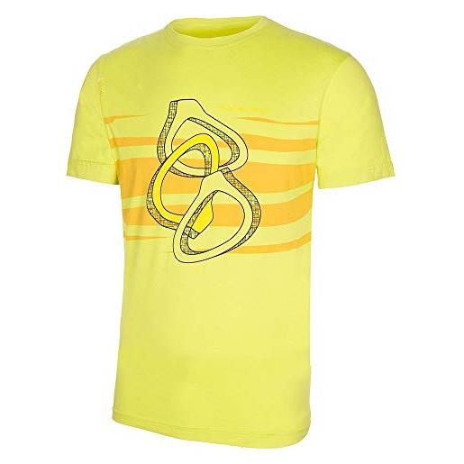 TRANGOWORLD trango camiseta rings, maglietta uomo, giallo, s