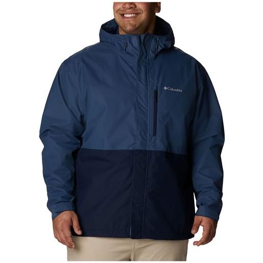 Columbia hikebound™ hoodie rain jacket blu 3x uomo