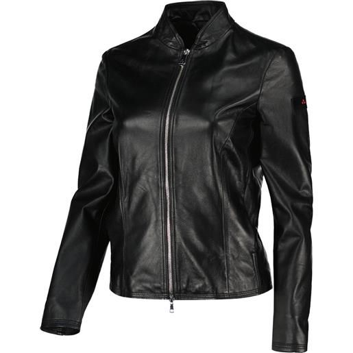 PEUTEREY giacca biker in pelle lover donna