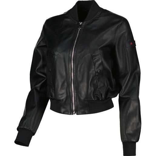 PEUTEREY giacca bomber choisya in pelle donna