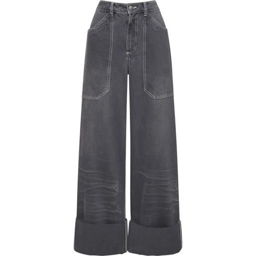 CANNARI CONCEPT pantaloni big pocket in cotone