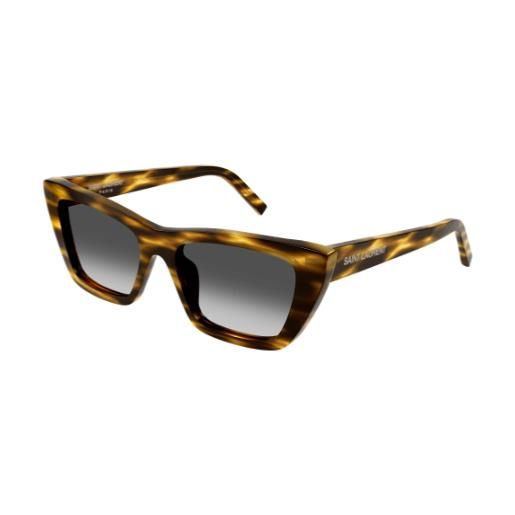 Yves Saint Laurent occhiali da sole Yves Saint Laurent sl 276 mica 042 042-havana-havana-grey 53 16