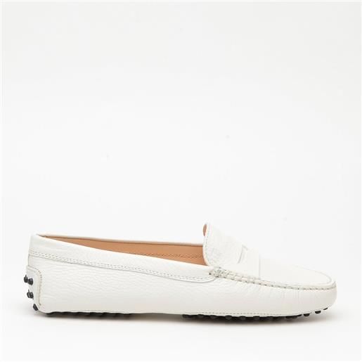 Tod's mocassino Tod's gommino in pelle bianco