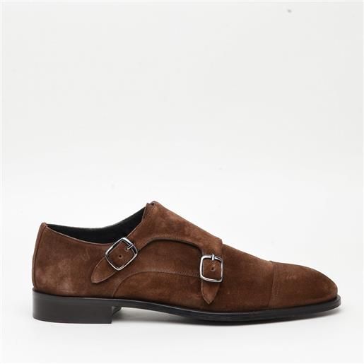 Wilton scarpa classica Wilton 1076 in camoscio marrone