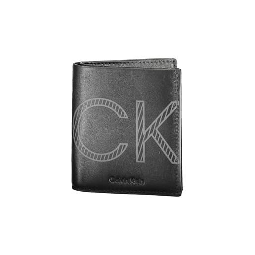 Calvin Klein portafoglio monogram verticale portamonete k50k508988 0ih black