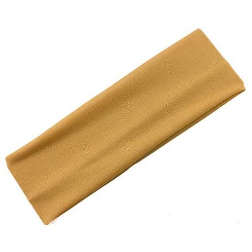 Shropshire Supplies - fascia elastica per capelli, 7 cm, colori naturali, colore: beige