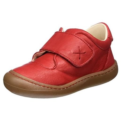 Pololo primero, scarpe primi passi unisex-bambini, colore: rosso, 25 eu