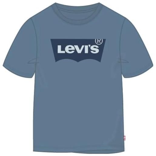 Levi's lvb batwing tee t-shirt, verde (luminary green), 6 anni bambini e ragazzi