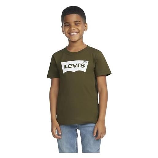 Levi's lvb batwing tee t-shirt, giallo (mimosa), 10 anni bambini e ragazzi