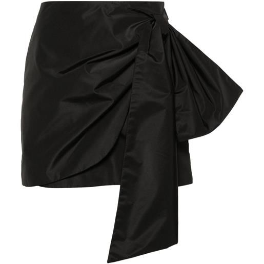 MSGM minigonna con decorazione - nero