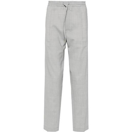 Briglia 1949 pantaloni affusolati con pieghe - grigio