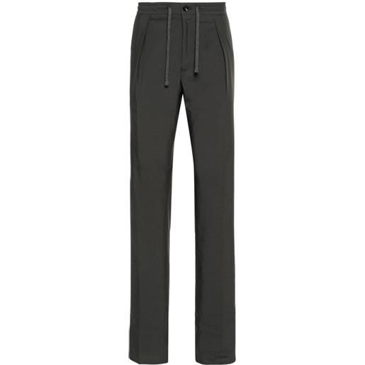 Incotex pantaloni dritti - grigio