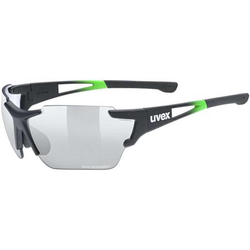Uvex sportstyle 803 race v mirrored polarized sunglasses nero variomatic litemirror silver/cat1-3