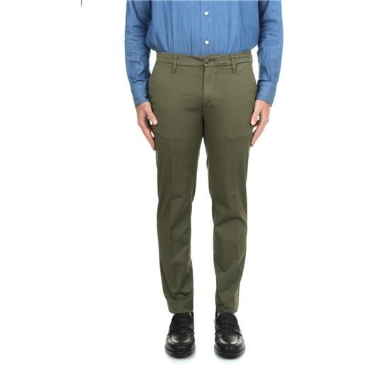 Re-hash pantaloni chino uomo verde