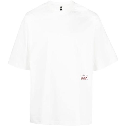 OAMC x nasa graphic-print t-shirt - bianco