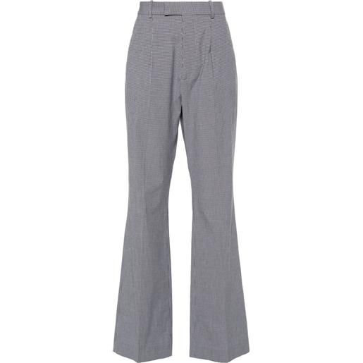 Vivienne Westwood pantaloni svasati a quadretti - grigio