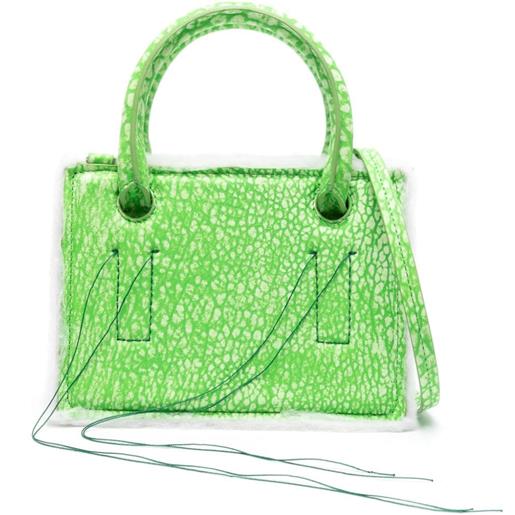 DENTRO borsa tote otto mini - verde