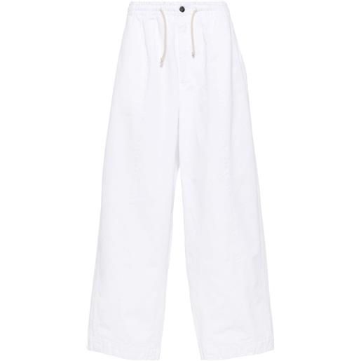 Société Anonyme jeans a gamba ampia oversize - bianco