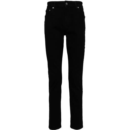 Roberto Cavalli jeans skinny a vita media - nero