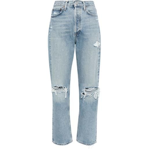 AGOLDE jeans 90's pinch waist dritti - blu