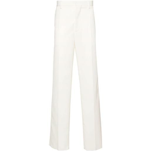 Dsquared2 pantaloni dritti - bianco