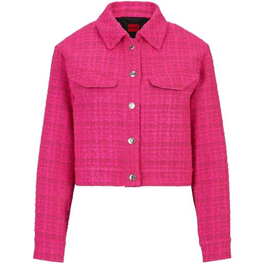 HUGO giacca crop - rosa