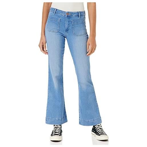 Wrangler flare jeans, hazel, 29w / 30l donna
