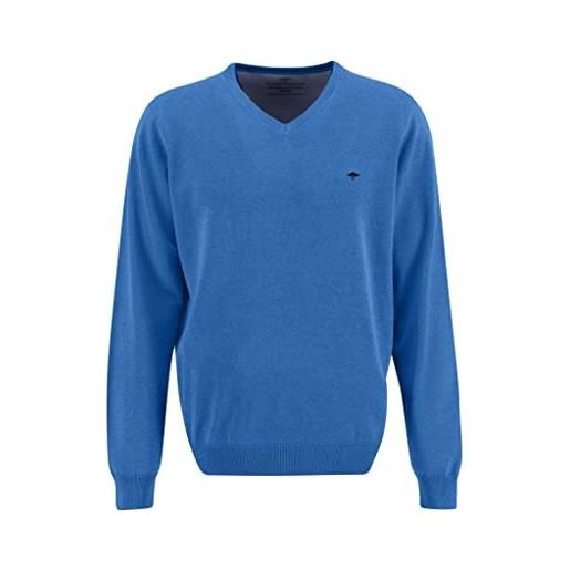 FYNCH-HATTON pullover 1313211 - maglione a maglia fine con scollo a v, bright ocean. , xxl