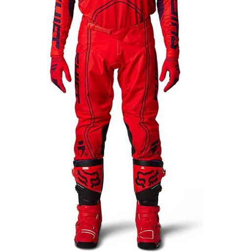 Fox Racing Mx black label qwik pants rosso 38 uomo