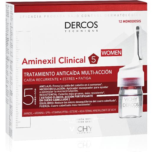 VICHY (L'Oreal Italia SpA) vichy - dercos aminexil donna - trattamento anticaduta - 12 fiale da 6 ml