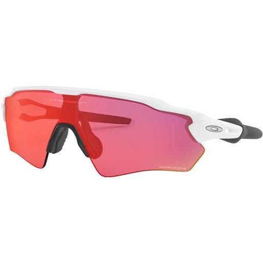 Oakley radar ev xs path prizm field sunglasses bianco, nero prizm outfield/cat3