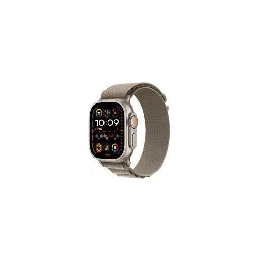 Apple smartwatch Apple watch ultra 2 gps + cellular 49mm cassa in titanio con cinturino taglia s camo alpine [atappzasu1mrex3]