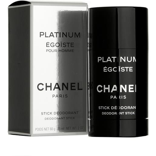 Chanel egoiste deodorante stick da uomo 75 ml