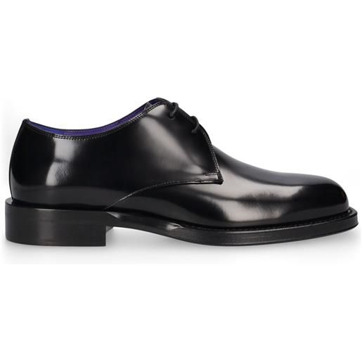 BURBERRY scarpe derby mf tux in pelle