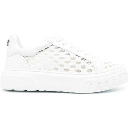 Casadei sneakers con dettagli cut-out - bianco