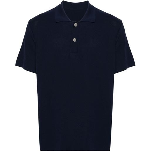 Jacquemus polo maille - blu