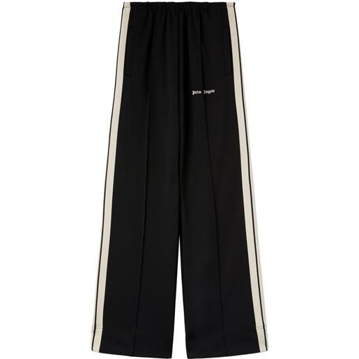 Palm Angels pantaloni sportivi con righe laterali - nero
