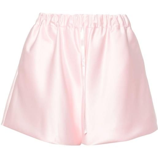 Simone Rocha shorts con coulisse - rosa