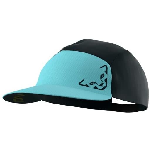 Dynafit alpine visor cap cappellino, black out melange/0520, taglia unica sport