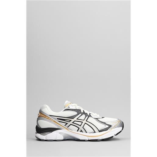 Asics sneakers gt-2160 in pelle e tessuto beige