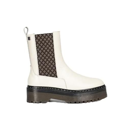 POPA scarpe marca modello minorquina 4p asun nappa bianco, sneaker unisex-adulto, 36 eu