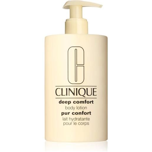 CLINIQUE deep comfort lotion crema corpo 400ml