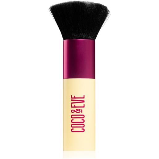 Coco & Eve sunny honey deluxe vegan kabuki brush 1 pz