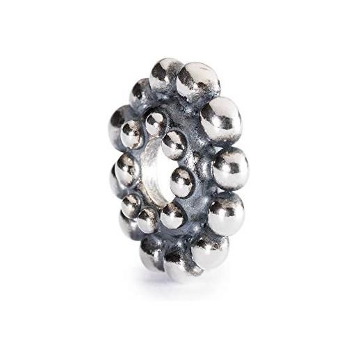 Trollbeads - perla - argento 925-11184, argento, perla