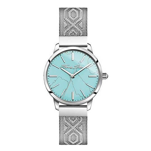 Thomas Sabo orologio analogico quarzo donna con cinturino in acciaio inox wa0343-201-215-33 mm