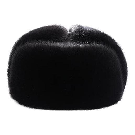 DongBao berretto di pelliccia sintetica, cappello russo invernale uomo donna