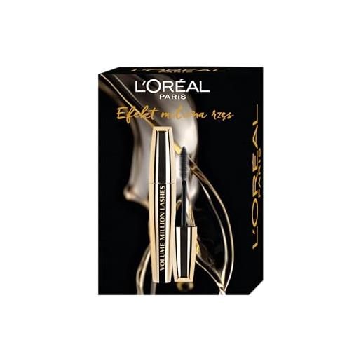 L'Oréal Paris_Face Care Caring l'oréal paris - set regalo con mascara volume million lashes e acqua micellare. 