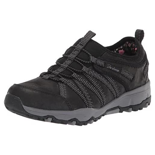 Skechers seager hiker, scarpe da ginnastica donna, black, 40 eu