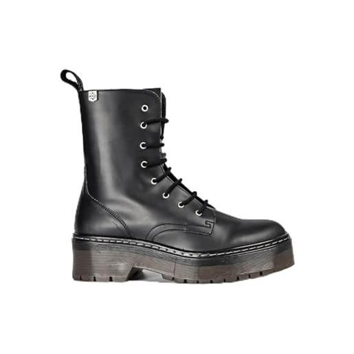 POPA scarpe marca modello minorquina 4p davinia antik nero, sneaker unisex-adulto, 36 eu