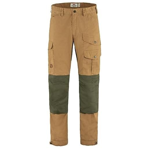 Fjallraven 87177-232-625 vidda pro trousers m pantaloni sportivi uomo buckwheat brown-laurel green taglia 56/s